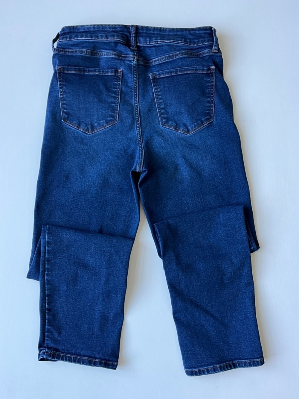 NINE WEST Slim Straight Women’s Dark Blue Jeans size 10 - Picture 6 of 7